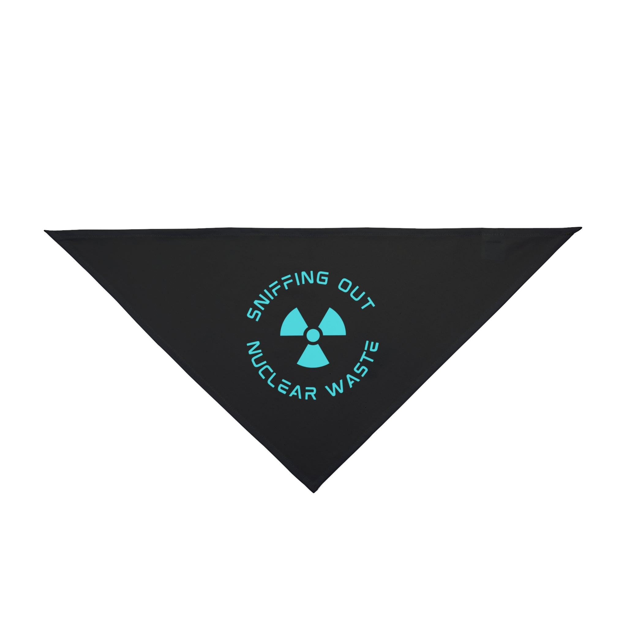 Nuclear waste pet bandanna