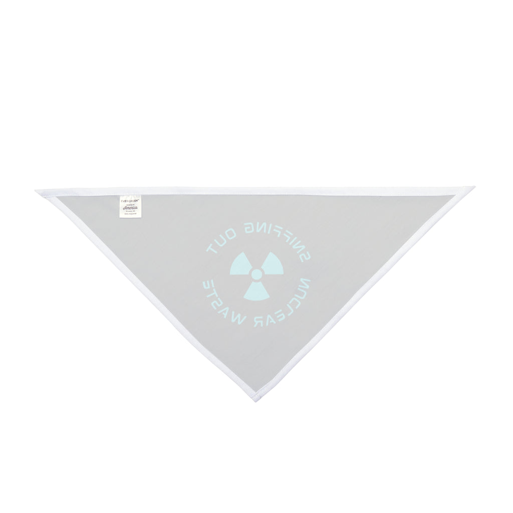 Nuclear waste pet bandanna