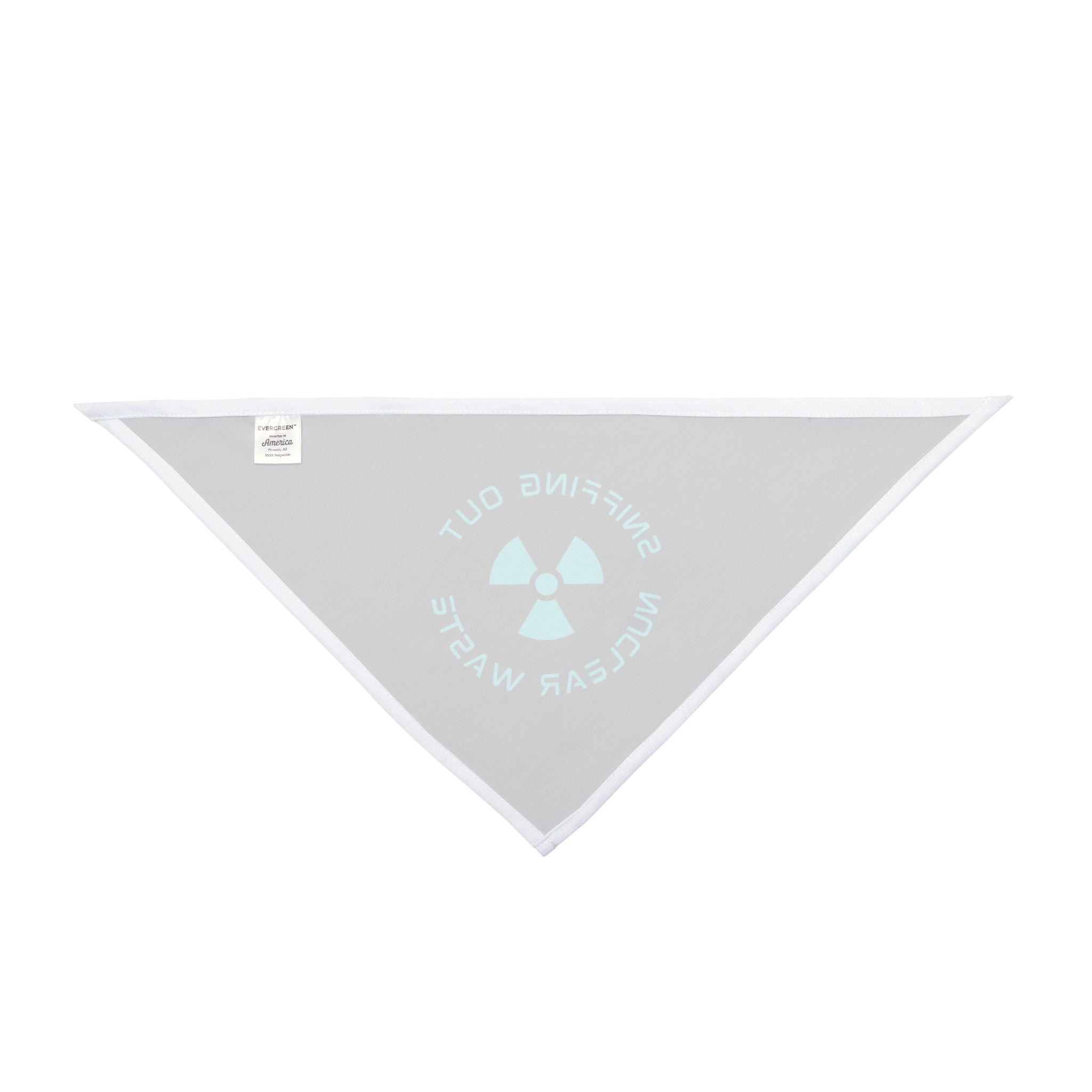 Nuclear waste pet bandanna