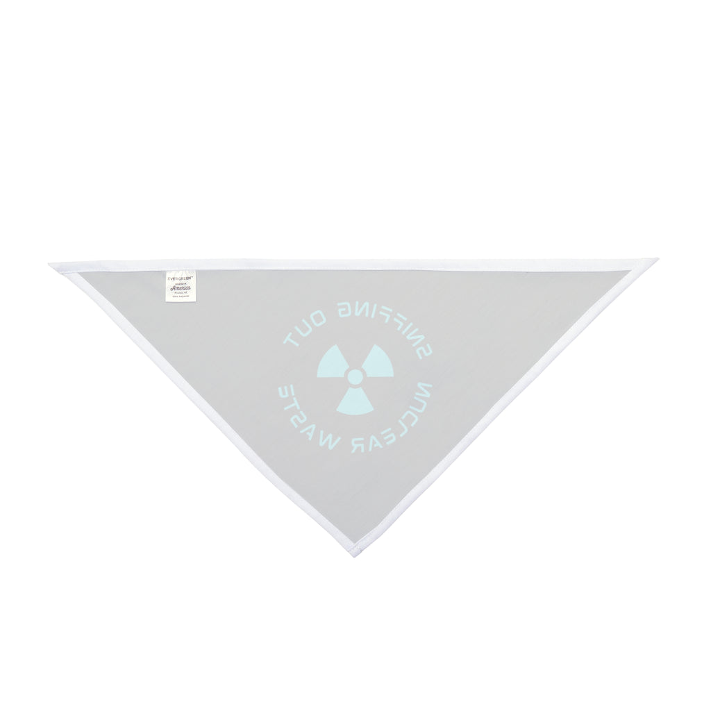 Nuclear waste pet bandanna