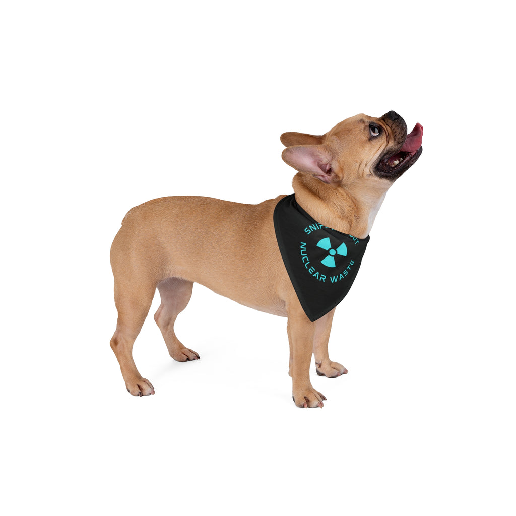 Nuclear waste pet bandanna